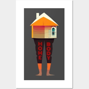 Funny Home Body Introvert Posters and Art